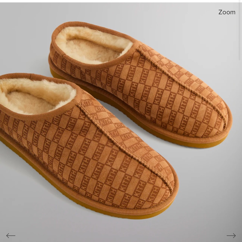 Kith Monogram Slippers
